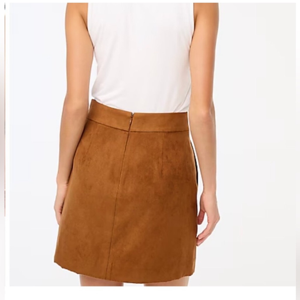 J.Crew Faux Suede Mini Skirt - Picture 2 of 9